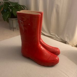 NWOT: Red Rainboots